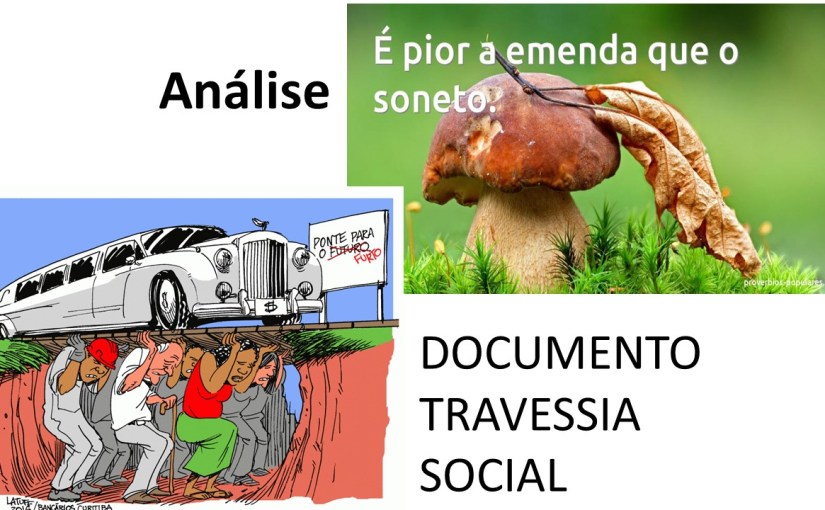 Análise da “Travessia Social”, documento de propostas para a área social do Governo&nbsp;Temer