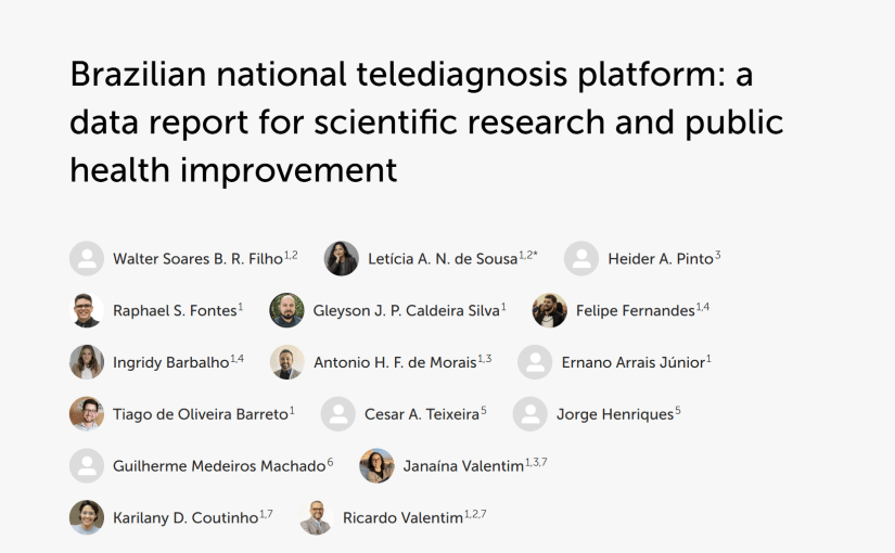 Plataforma Nacional Brasileira de Telediagnóstico: um relatório analítico de dados para pesquisa científica e melhoria da saúde&nbsp;pública